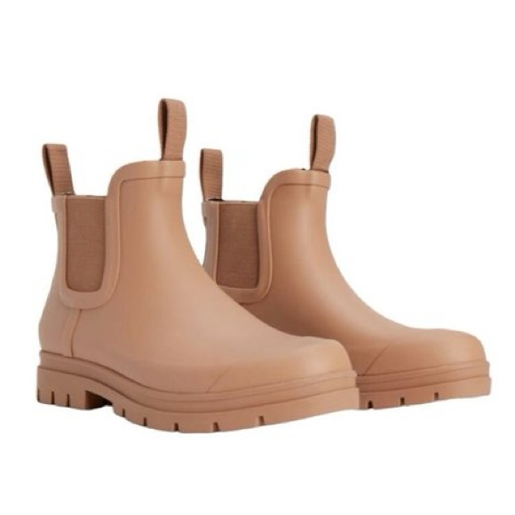 Everlane rain boot in tawny brown - Picture 3 of 4